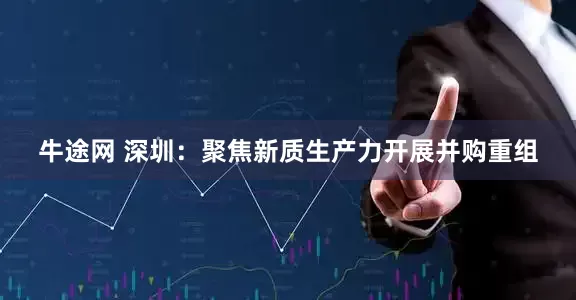 牛途网 深圳：聚焦新质生产力开展并购重组